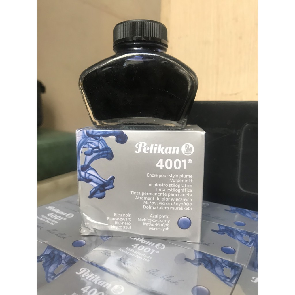 Mực Pelikan 4001 Đức 62.5ml - Xanh Đen Blue Black