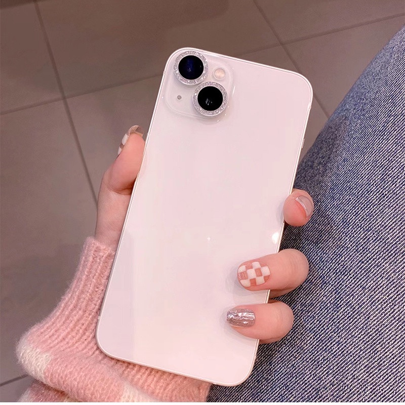 Ốp Điện Thoại Kim Tuyến Chống Bụi Bảo Vệ Camera Cho iPhone 13 / 12 / 11 / Mini 13 Pro Max