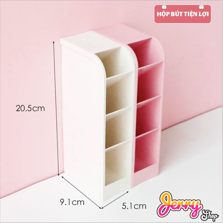 Ống cắm bút, Ống đựng bút đa năng nhiều ngăn, Kệ đựng bút phụ kiện văn phòng phẩm