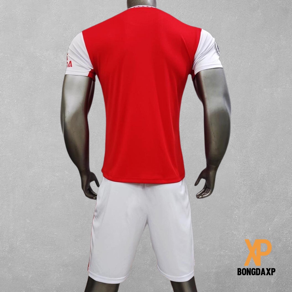 Quần áo bóng đá, đồ đá banh CLB Arsenall Đỏ Mới Vải thun lạnh cao cấp