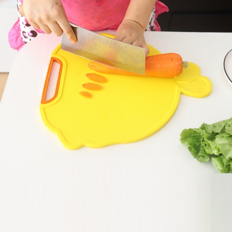 Thớt Cắt Trái Cây Hai Mặt Chống Trượt Kèm Giá Đỡ Tiện Dụng