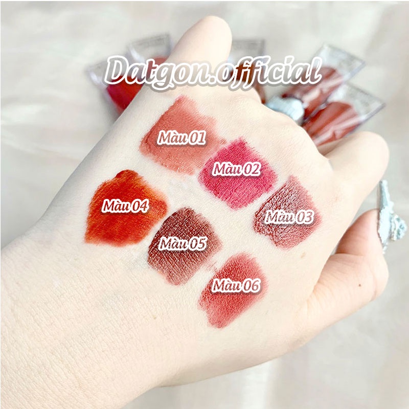 Son Kem Lì KAKASHOW Tuýp Mềm Môi Căng Mọng Ice Cube Velvet  Hàng Nội Địa Trung