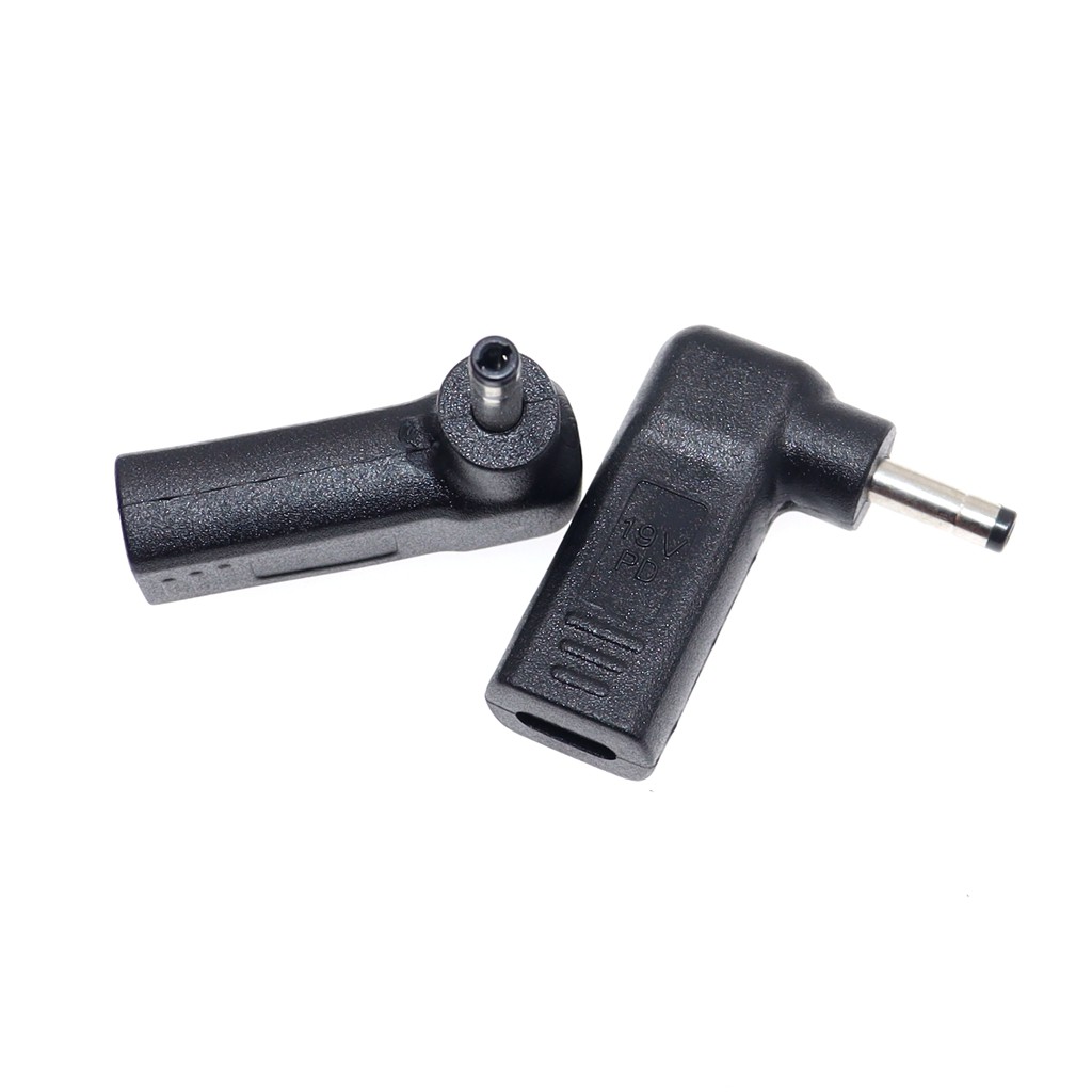 Đầu sạc chuyển đổi cổng USB Type C sang nguồn điện DC 4.0x1.7mm / 4.0*1.7mm chuyên dụng cho laptop Dell HP Lenovo Asus