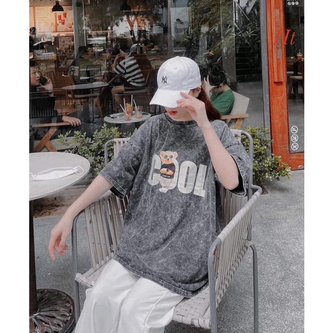 Áo loang đen mài gấu COOL H2A988