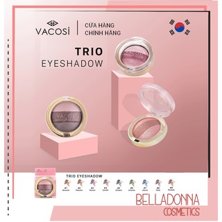Phấn mắt 3 màu Vacosi Eyeshadow