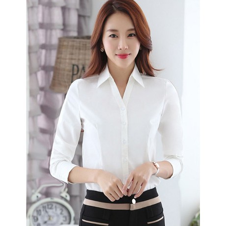 [FREESHIP ĐƠN TỪ 50K] Áo sơ mi nữ trơn DTR0819
