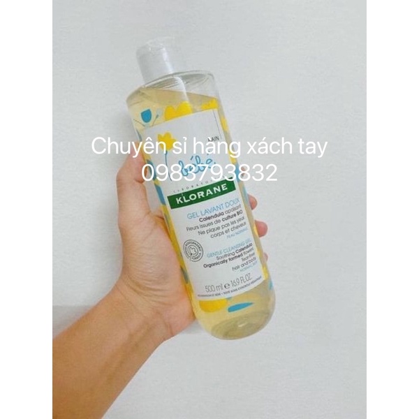 sữa tắm Klorane Bebe