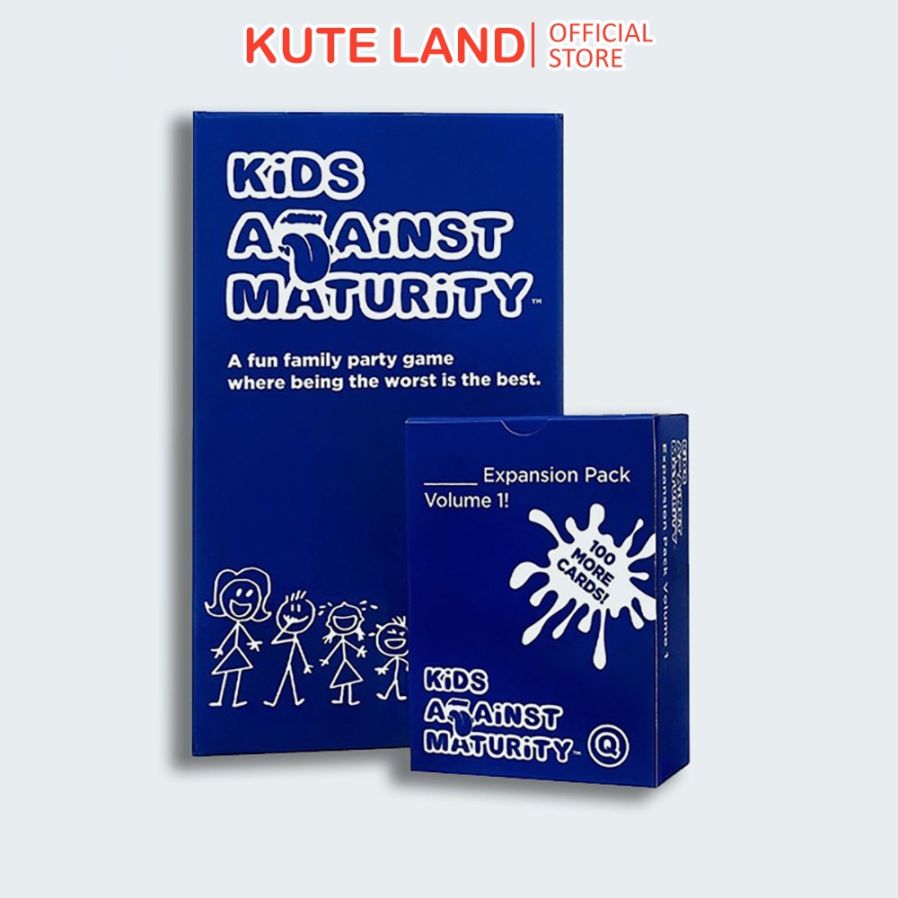 Kids Against Maturity Card Game Bộ Đồ Chơi Board Game Vui Nhộn Cho Bé BG94-1
