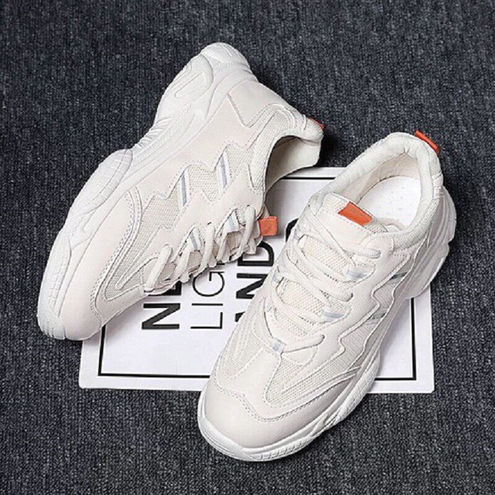 Tặng Tất Kháng Khuẩn - GIÀY SNEAKER Nam Cá Tính- D65