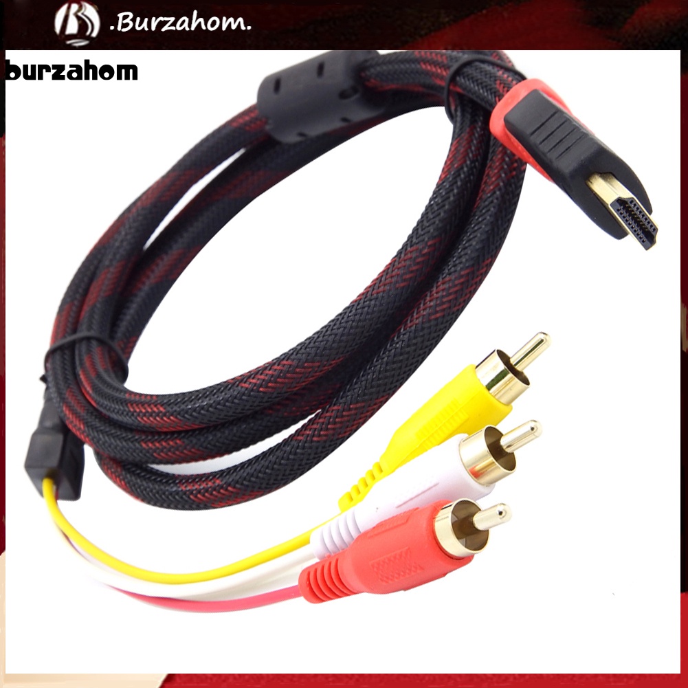 Cáp chuyển đổi HDMI sang 3 RCA AV M/M chuyên dụng