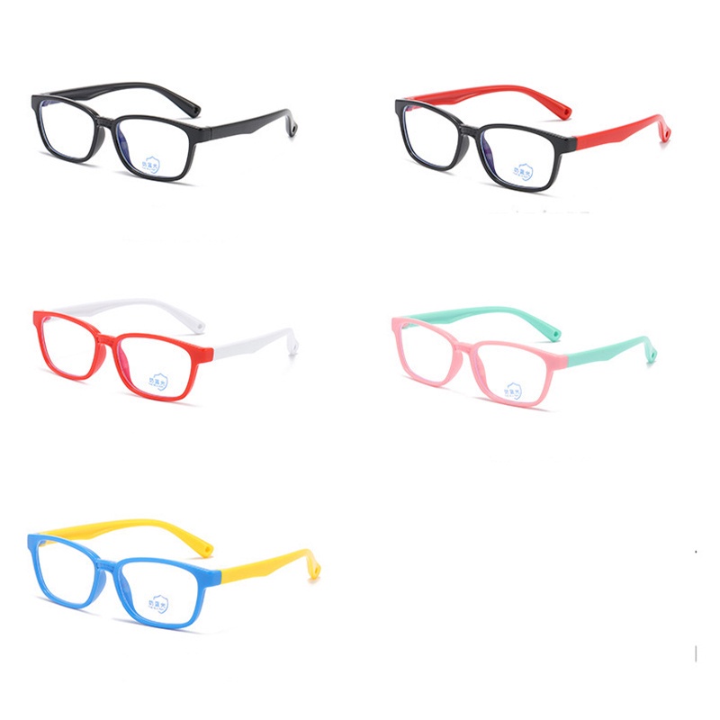 Kính Chống Ánh Sáng Xanh Bằng Silicon Thoải Mái Thời Trang Cho Trẻ Em