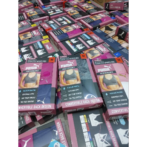 Set 2 áo Bra thể thao Puma Mỹ
