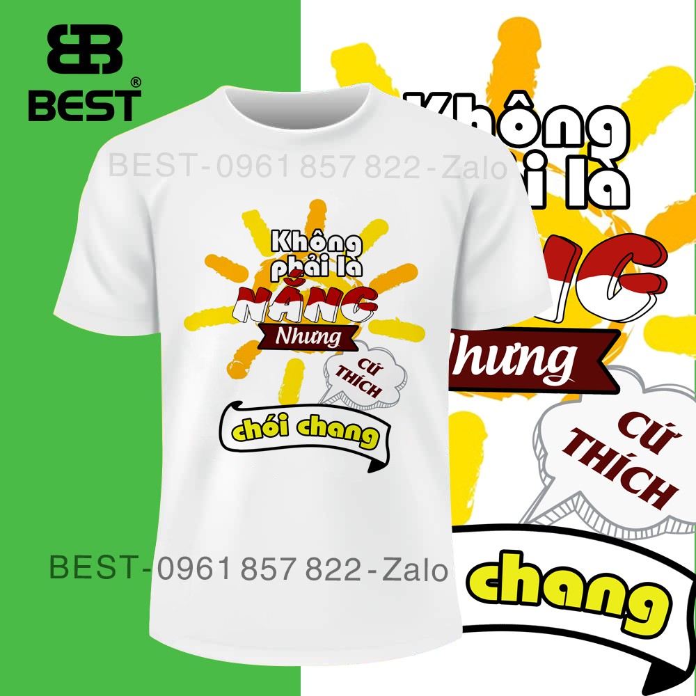 ÁO THUN TEAM BUILDING DU LỊCH ĐỘI NHÓM GIA ĐÌNH BAO CHẤT - NHẬN IN THEO YÊU CẦU