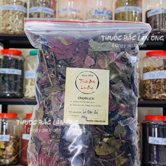 Lá Đơn Đỏ 100g