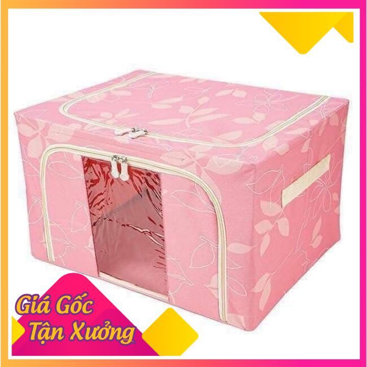 COMBO 2 Túi đựng đồ đa năng có khung sắt  [FREESHIP]