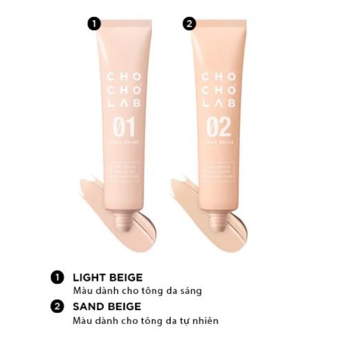 Kem Nền Che Phủ Mỏng Nhẹ Chocho's Lab Cover Capture Foundation 30ml | BigBuy360 - bigbuy360.vn