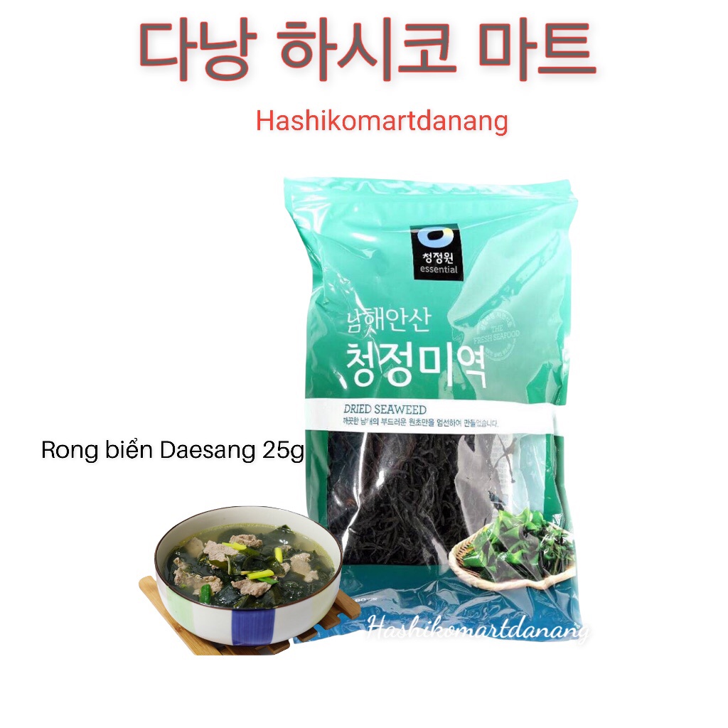 Rong biển nấu canh Hàn Quốc Daesang gói 25g