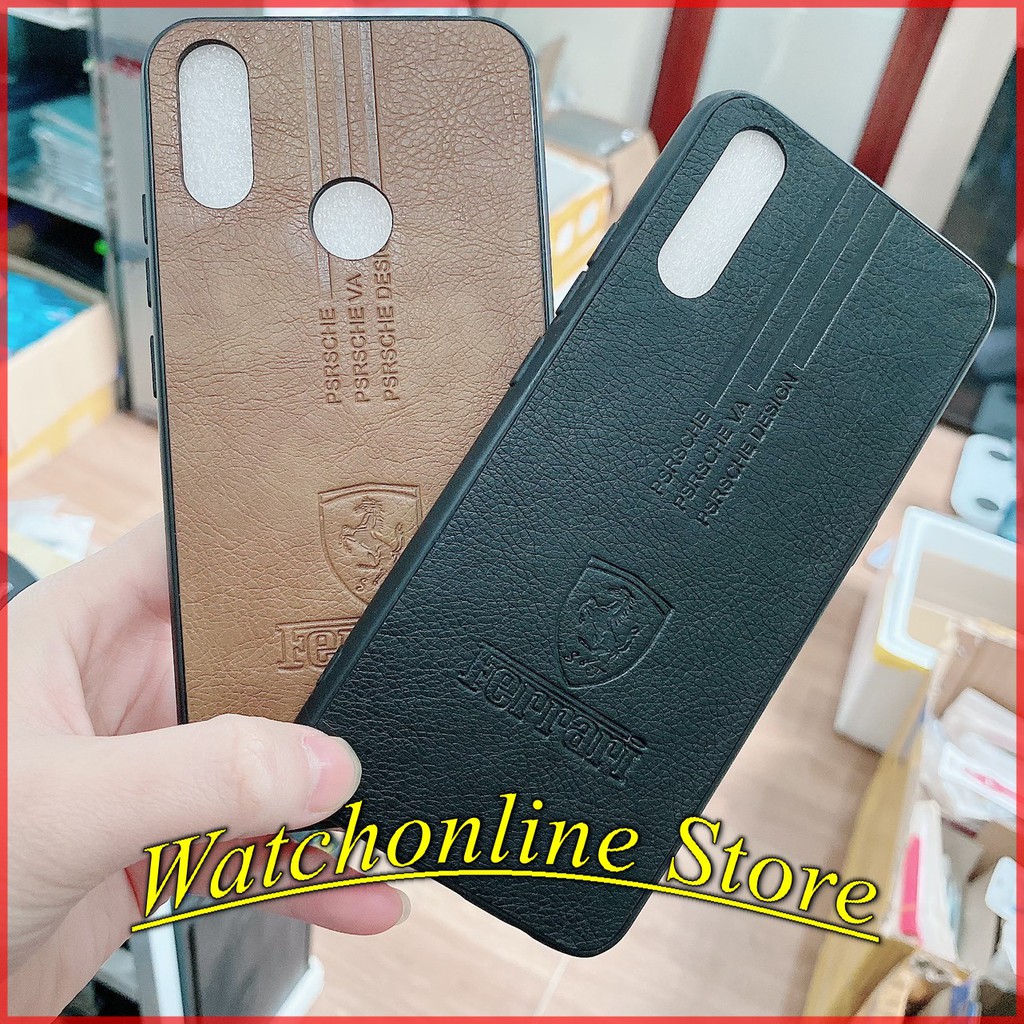 Ốp da Ferrari Realme C55 C53 C20 Q2/ Q2 pro/Realme 7i Realme X7 pro  Realme C11 Realme C12/Realme C15/Realme C17