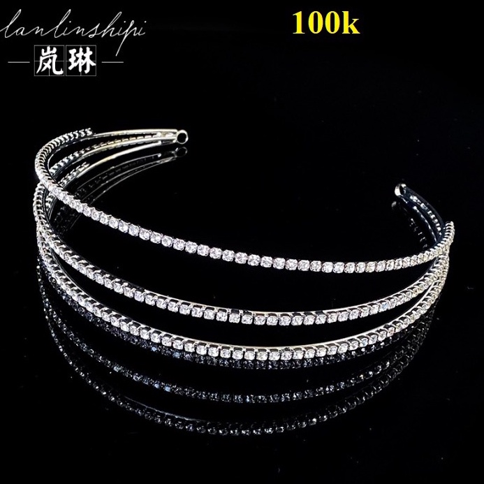 Bờm Đá Cao Cấp Cô Dâu, Đồ Cài Tóc