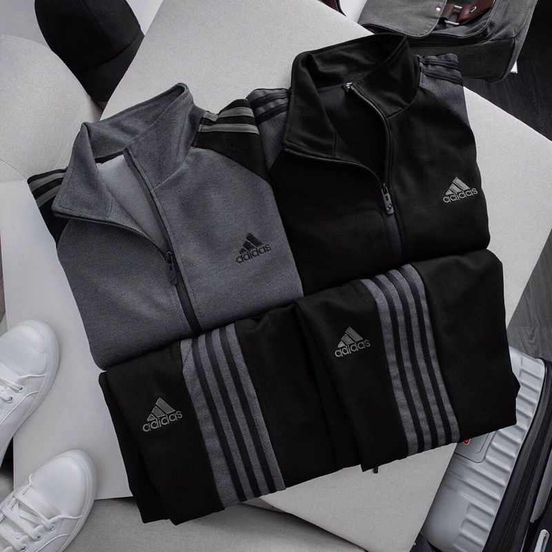BỘ ĐỒ THỂ THAO NAM ADIDAS CHẤT NỈ GAI CAO CẤP