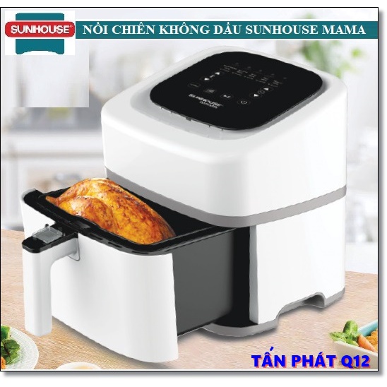 NỒI CHIÊN KHÔNG DẦU SUNHOUSE MAMA SHD4086W BH 2 NĂM