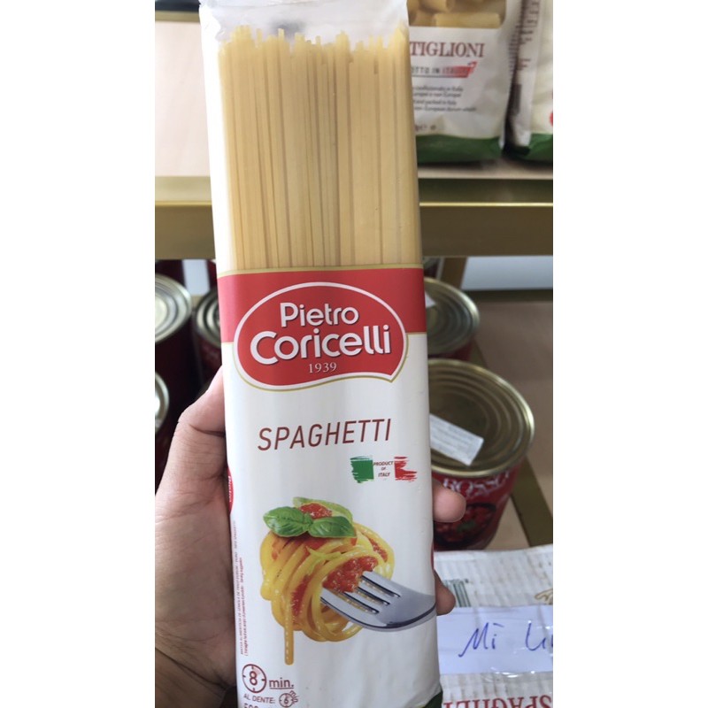 Mỳ Spaghetti Pietro coricelli nhập khẩu Ý
