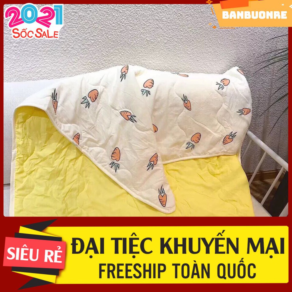 Free ship 99k Chăn trẻ em cotton đũi mẫu số 02