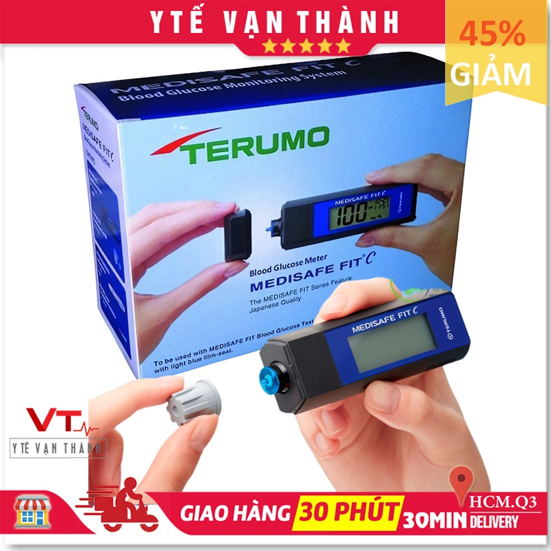 ✅ [BH 5 Năm] Máy Đo Đường Huyết: Terumo Medisafe Fit C - Chính Hãng Nhật Bản - VT0030