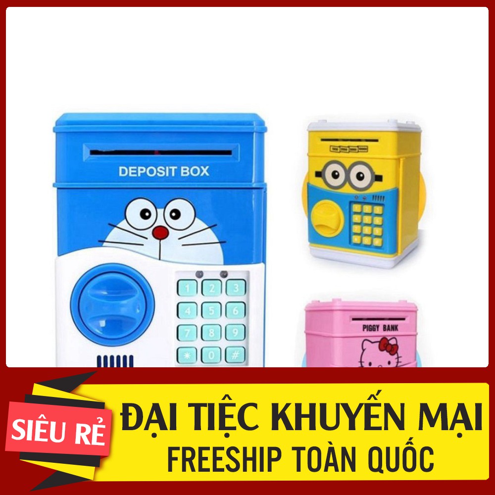 Két sắt mini thông minh cho bé tiết kiệm tiền