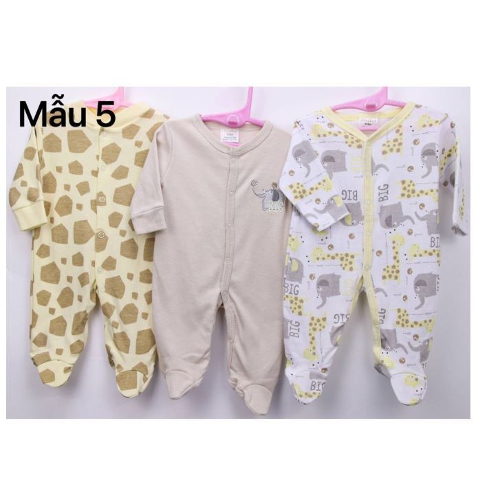 Set 3 bộ body dài tay liền tất Litter Duck ( lây theo màu trai hoặc gái ) ko chọn màu