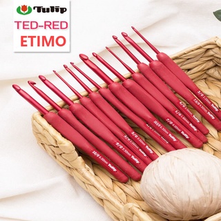 [Bán lẻ] Kim móc len tulip đỏ (Size 1.8-6.5mm)