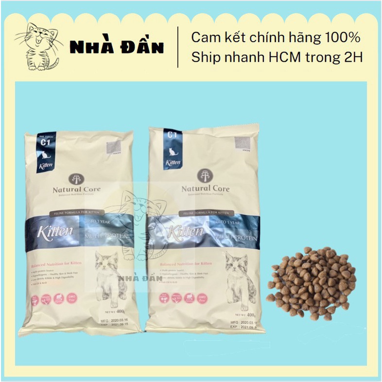 Hạt Natural Core cho mèo 400gr-2kg
