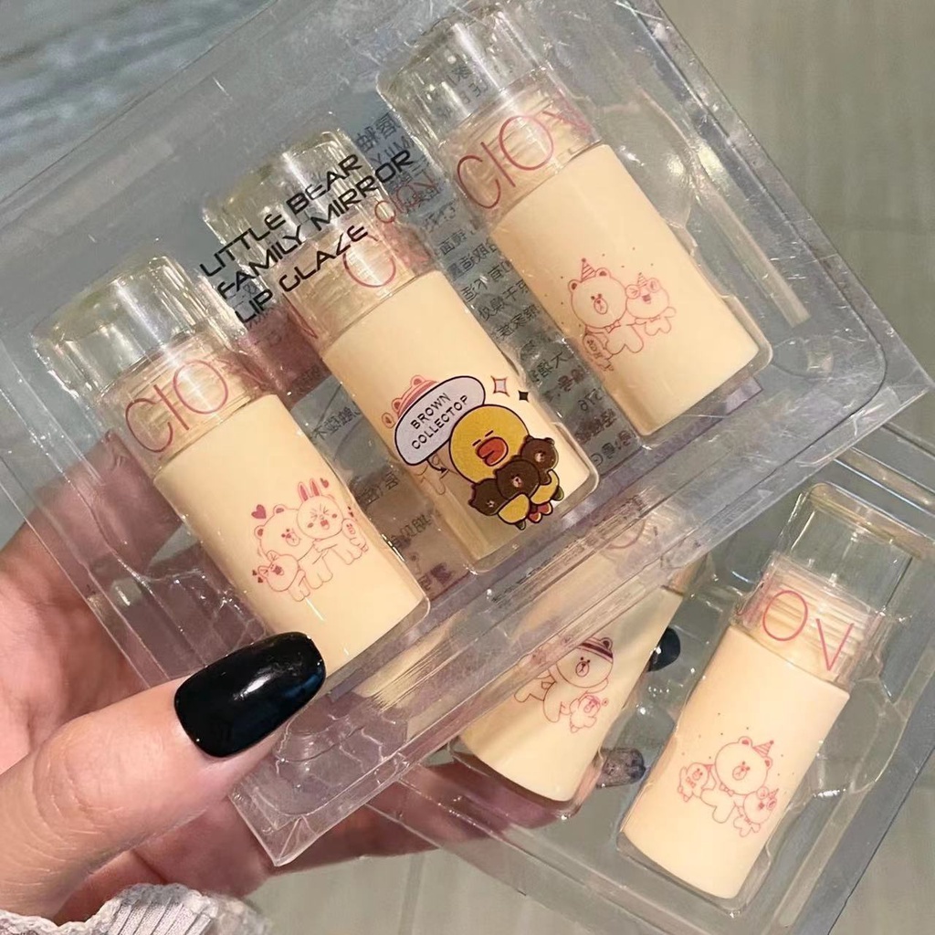 Abpopa CION® Set 3 Son Môi Chiết Xuất Bơ Và Vitamin Lâu Trôi