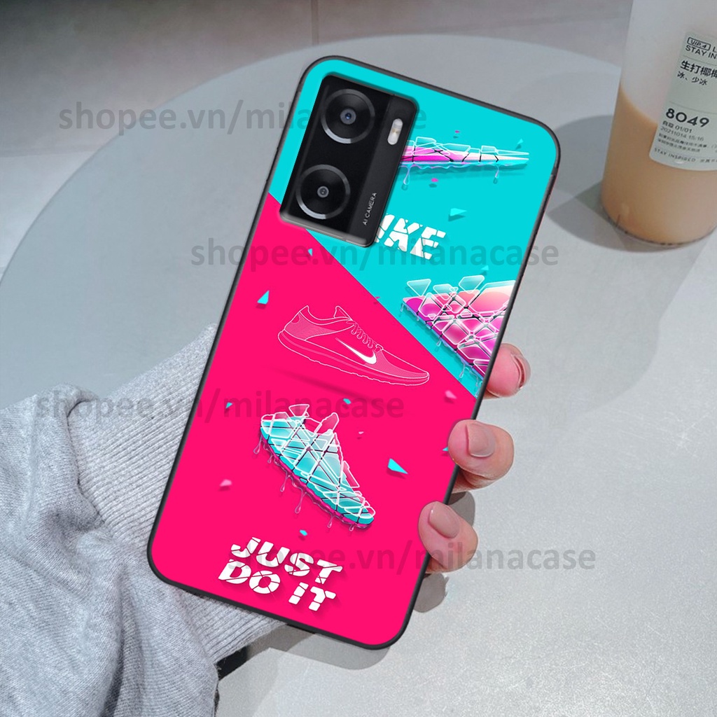 Ốp Oppo A57 4G 2022 in hình các thương hiệu nổi tiếng sang chảnh, đẳng cấp, cá tính