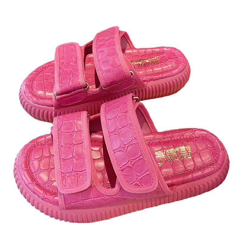 Internet-Famous Outdoors Slippers for Women Summerins-2021New Thick Bottom Fashion Casual over Best-Selling Lazy Tide Shoes