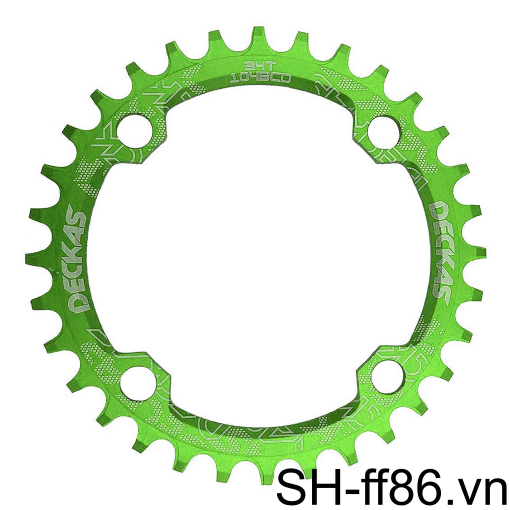 Đĩa Sên Xe Đạp Leo Núi MTB 104 BCD 32 / 34 / 36 / 38T ff86