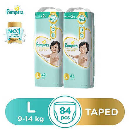 [CỘNG MIẾNG] Tã Bỉm Quần Dán Pamper Nhật Bản đủ size NB70/S64/M52/L42, M48/L38/XL36