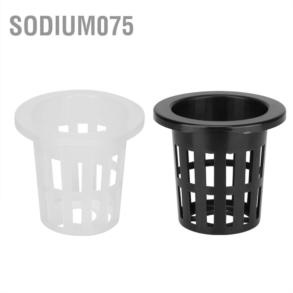 Hàng Hot 10 cái / bộ Cốc nhựa thủy canh thoáng khí cho vườn trồng ban công Hàng giao ngaySodium075