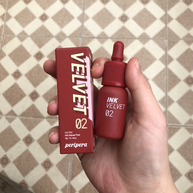 [Pass] Son PERIPERA INK VELVET LIP TINT 2019. Kèm ảnh và video thật