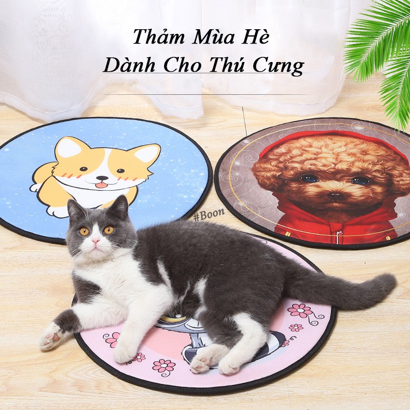 Thảm Nằm Mùa Hè Cao Cấp Cho Thú Cưng - SIZE Lớn