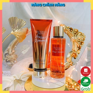 COMBO 2 CHAI KEM DƯỠNG THỂ + XỊT Victoria's Secret 250ml MÙI AMBER
