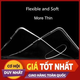 Ốp lưng silicon dẻo trong suốt cho Realme X mỏng 0.6mm chính hãng Ultra Thin