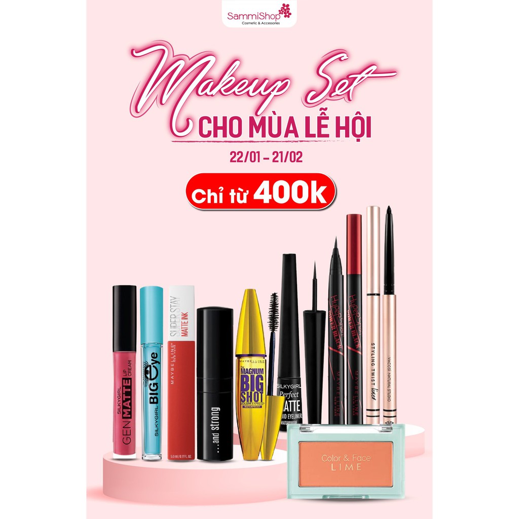 Set make up cho mùa lễ hội 2