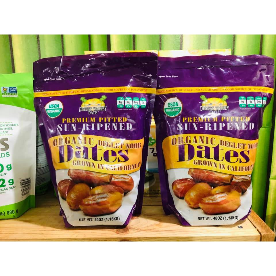 Chà là hữu cơ Dates 1.13kg