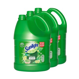 Nước rửa chén Sunlight trà xanh 3,8 L