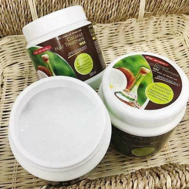 Kem ủ tóc hấp dầu: hương dừa, bơ Thái Lan phục hồi tocd hư tổn