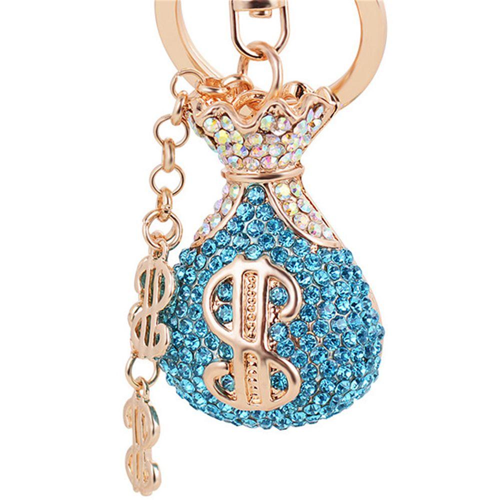 Rebuy1 Móc Khóa Trang Trí Nội Thất Xe Hơi Hình Đồng Đô La Mỹ Đơn Giản|Móc Khóa Hình Cây Thông Xinh Xắn