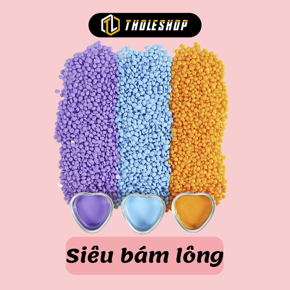 Sáp Wax Lông Cao Cấp Túi 100g Màu Nhũ Có Hương Thơm Độc Quyền Wax Hard Beans Premium Bám Lông 99% 1023