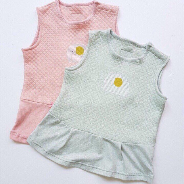 Gile chần bông bé gái