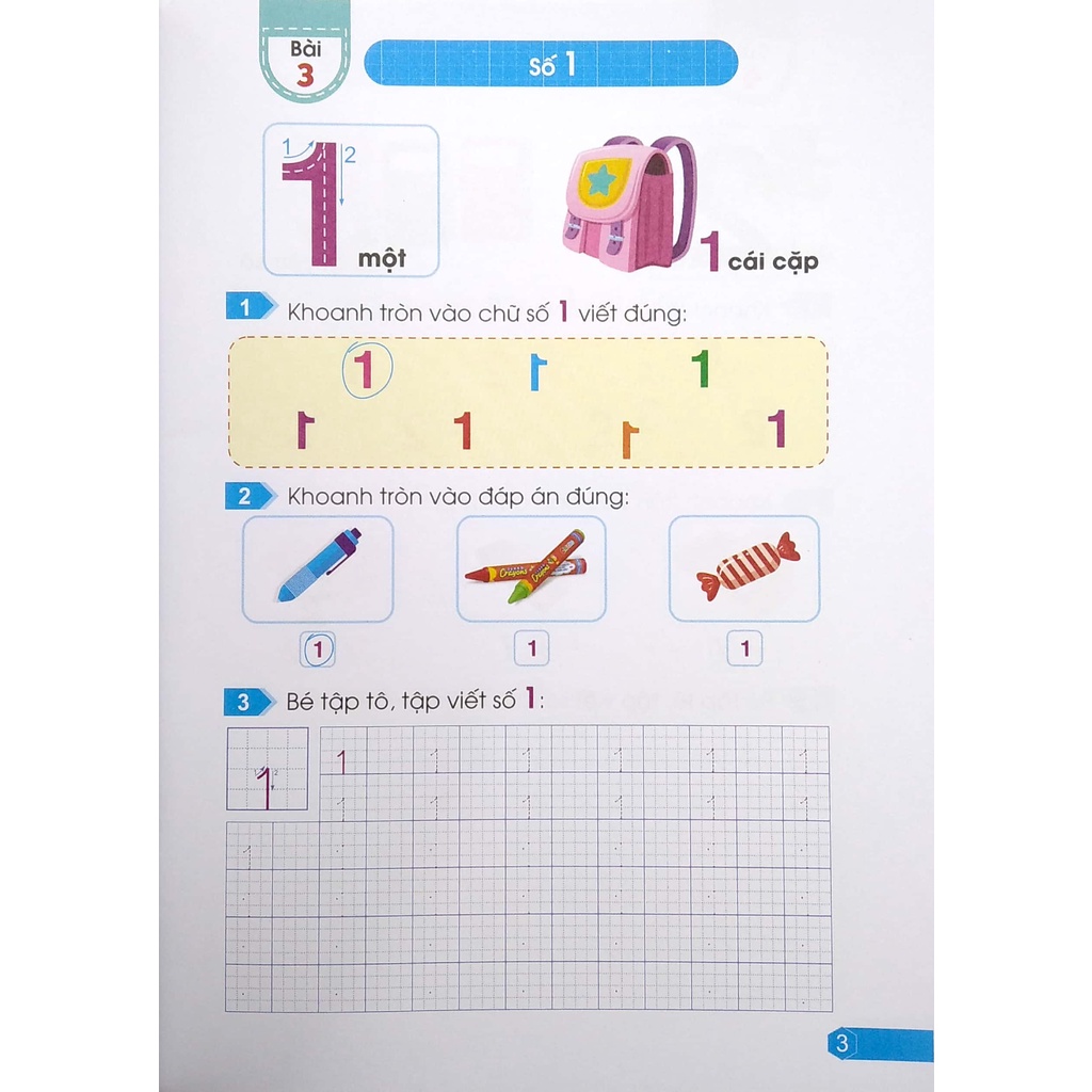 Sách Hành Trang Vào Lớp 1 - Học Toán
